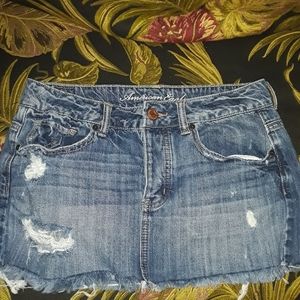 American Eagle Jean Skirt